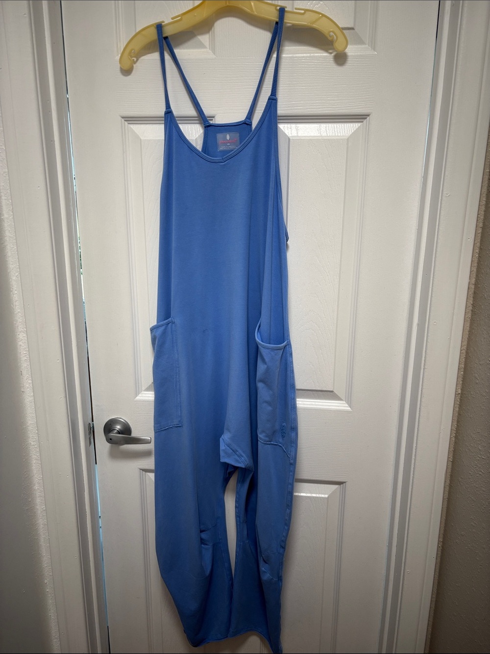 Light Blue Women's Casual Jumpsuit with Pockets free people/free movement